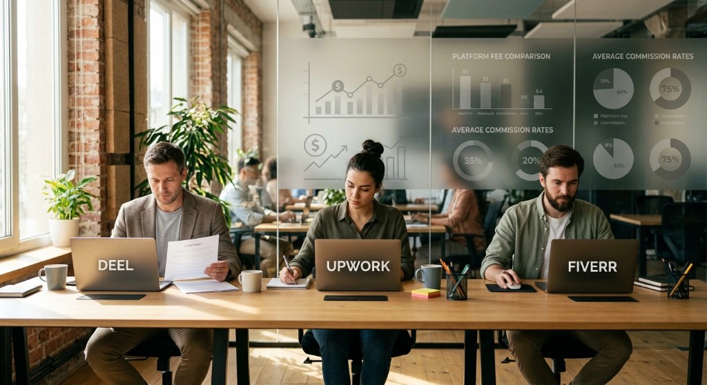 Deel vs Upwork vs Fiverr: Which Platform Is Best for Freelancers in 2026?